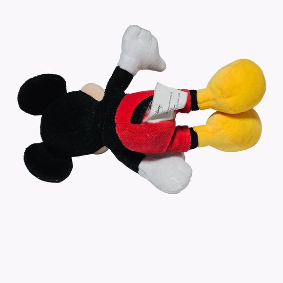 Disney Mickey Mouse 9 inch Plush Red Shorts Yellow Shoes Stuffed Animal Toy - Picture 2 of 4